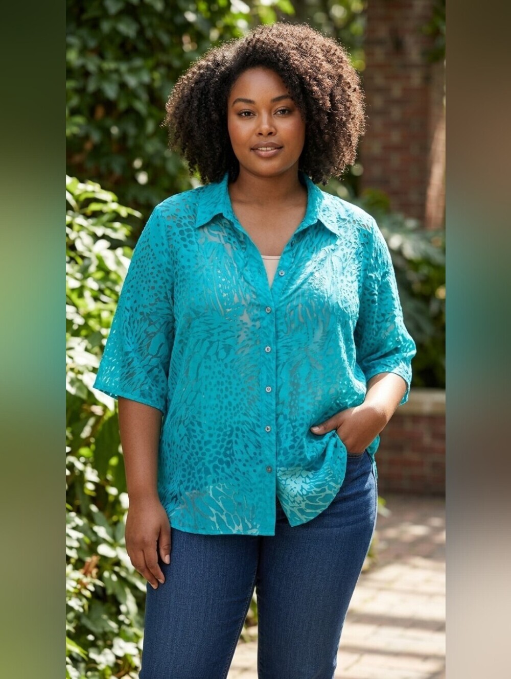 Plus size top Summer Top